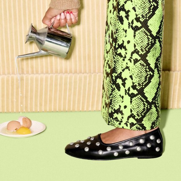 Freda Salvador Jessie Studded Ballet Flat - Picture 4 of 7